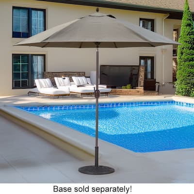 Tropishade 7.5' Market Umbrella with Sunbrella 7761 Ant Beige Rib
