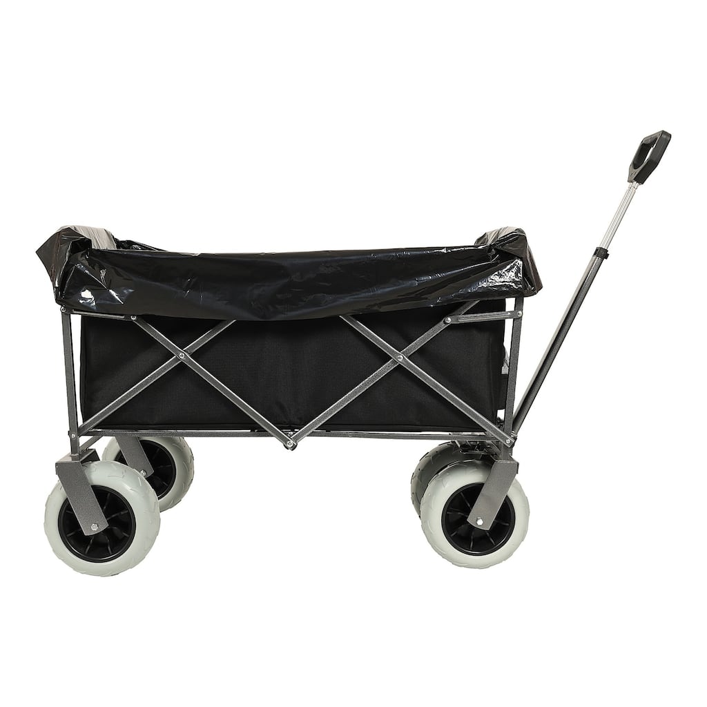 All Terrain Steel Frame Trolley with Pneumatic Tires