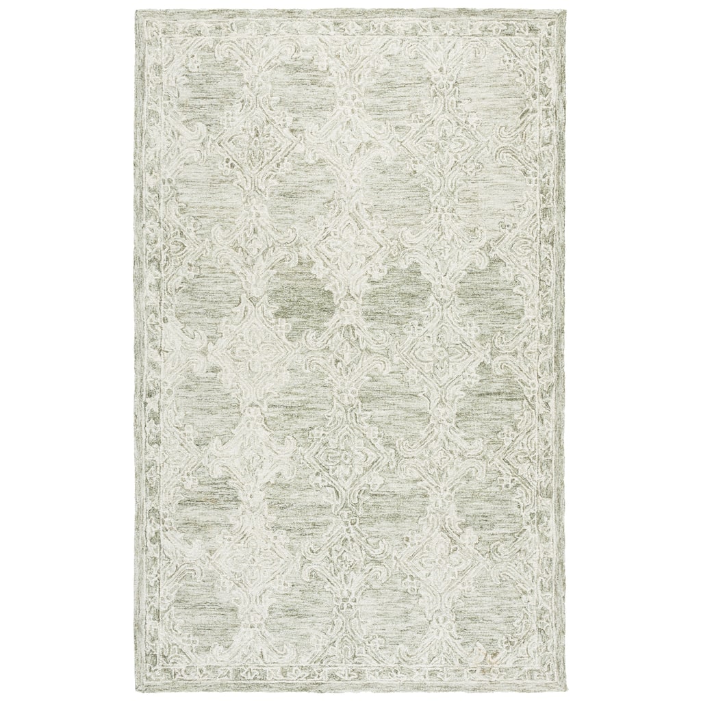 SAFAVIEH Handmade Abstract Aintzane Wool Rug