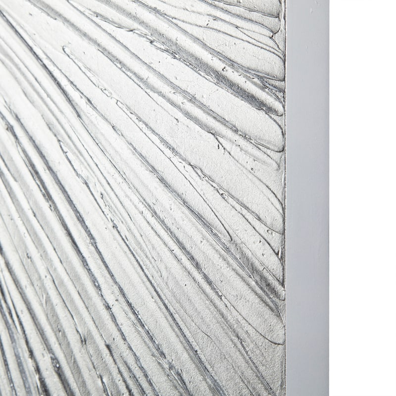 Madison Park Signature Sunburst Hand Painted Triptych 3-piece Dimensional Resin Wall Art Set