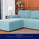 preview thumbnail 24 of 79, Subrtex 2-Piece L Shape Sofa Cover Stretch Sectional Left Chaise Cover