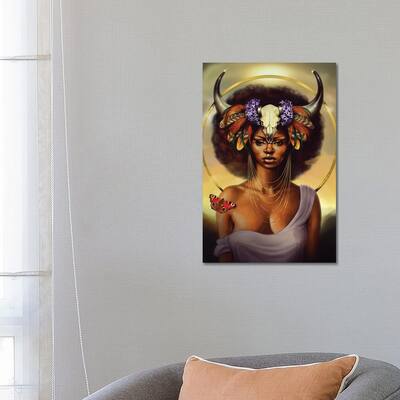 iCanvas "Taurus" by Sheeba Maya Canvas Print