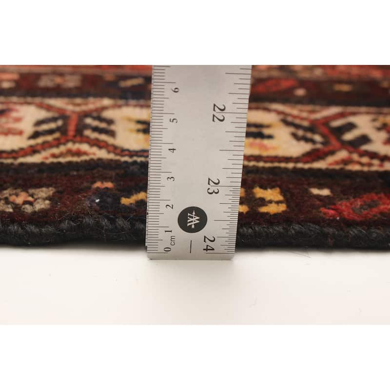 ECARPETGALLERY Hand-knotted Anadol Navy Wool Rug - 3'10 x 10'4