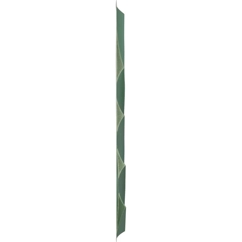 19 5/8"W x 19 5/8"H Modern Wave EnduraWall Decorative 3D Wall Panel