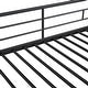 preview thumbnail 6 of 7, Furniture of America Jown Modern 2-Piece Black and White Metal Bunk Bed with Trundle Set