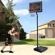 preview thumbnail 1 of 5, Portable Basketball Hoop & Goal, Outdoor Basketball System Black