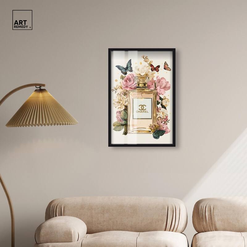 Glam Bloom Butterfly Perfume Shadowbox by Art Remedy