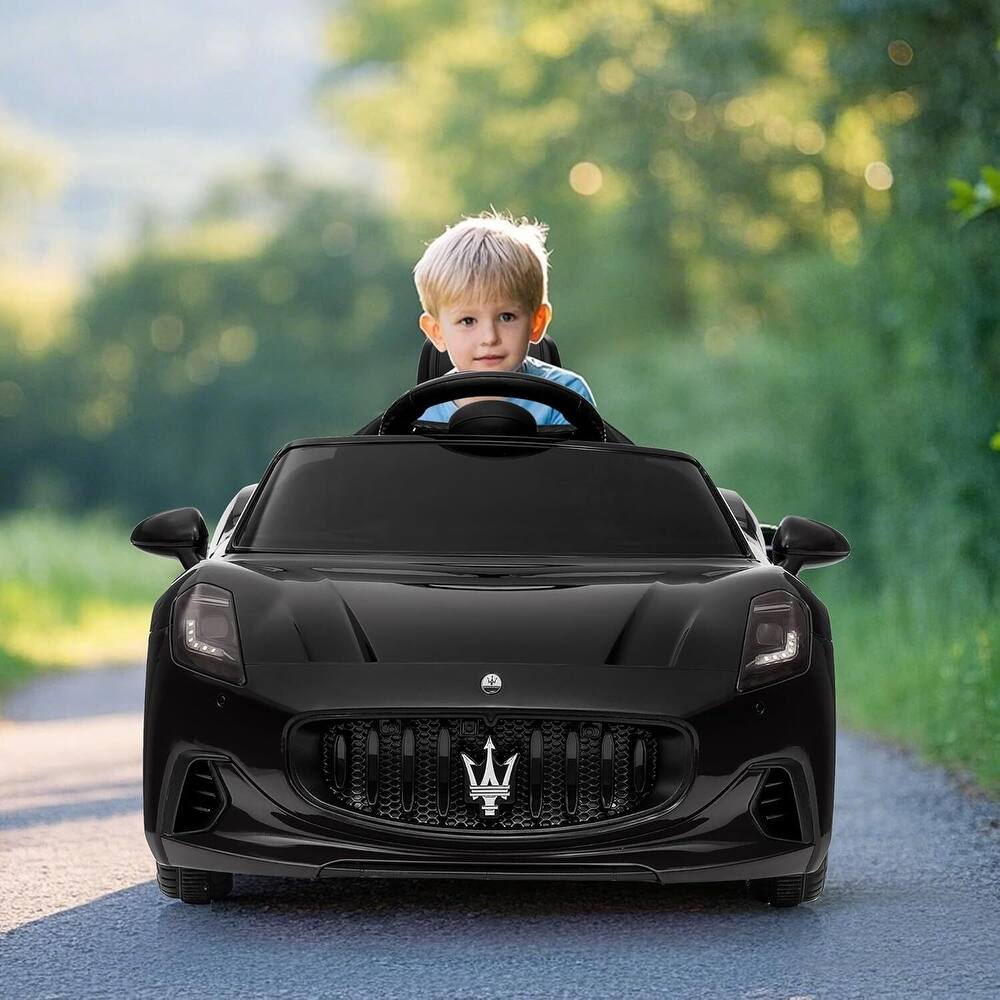 12V Battery Powered Motorized Licensed Maserati Gran Cabrio, Ride On Car Toy