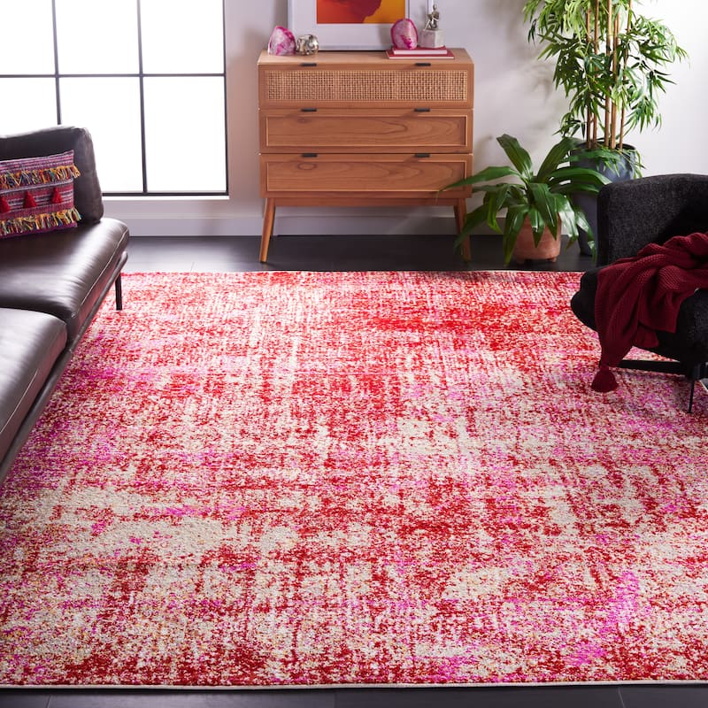 SAFAVIEH Adirondack Guillerma Modern Abstract Distressed Rug