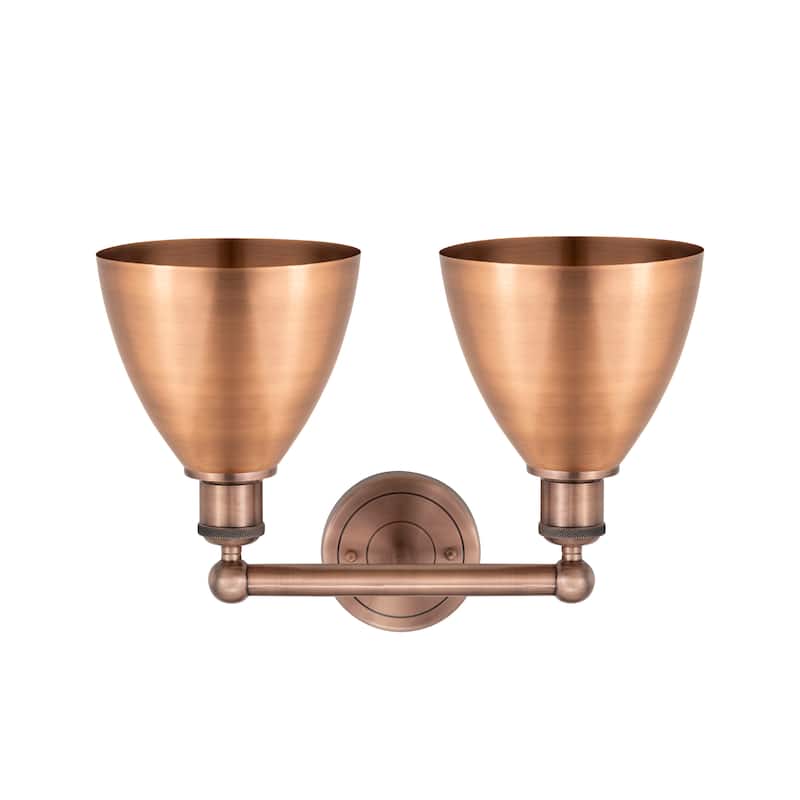 Innovations Lighting Plymouth Dome - 2 Light 17" Bath Vanity Light