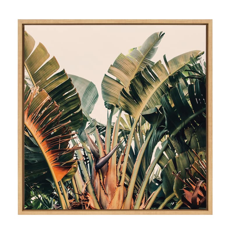 Kate and Laurel Sylvie Hue 2 Framed Canvas by Alicia Bock