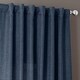 preview thumbnail 76 of 101, Exclusive Fabrics Italian Faux Linen Curtain (1 Panel)