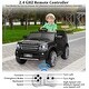 preview thumbnail 10 of 32, Licensed Land Rover Ride on Car, 12V 4.5 MPH Ride on Toys for Toddler 3-8