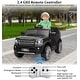 preview thumbnail 17 of 32, Licensed Land Rover Ride on Car, 12V 4.5 MPH Ride on Toys for Toddlers 3-8