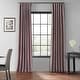 preview thumbnail 34 of 81, Exclusive Fabrics Textured Faux Dupioni Silk Thermal Blackout Curtains (1 Panel)