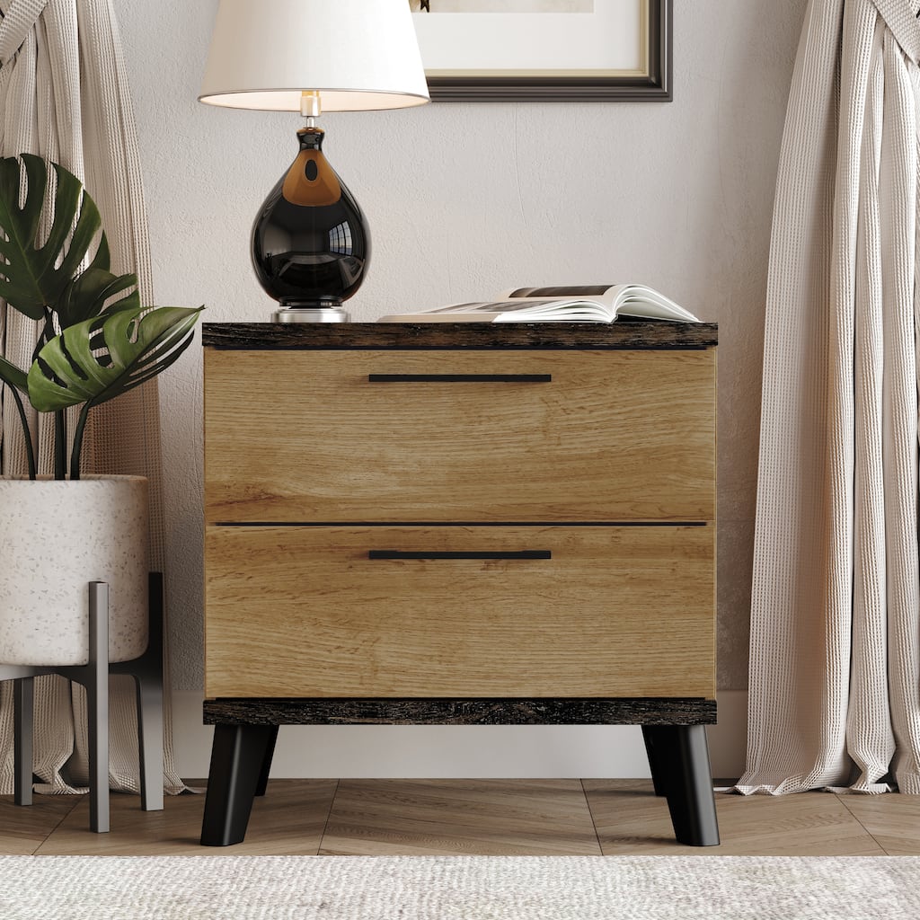 Clayfell Emersyn 2 Drawer Nightstand