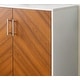 preview thumbnail 20 of 34, Middlebrook Lindesberg 28-inch Bookmatch Accent Cabinet