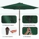 preview thumbnail 30 of 76, 9-ft Patio Market Umbrella with Tilting Pole, Waterproof & Breathable Canopy
