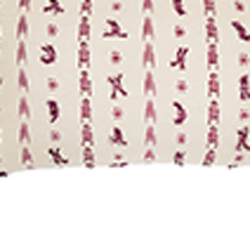 HomeRoots 14" X 26" Natural Cotton Throw Pillow