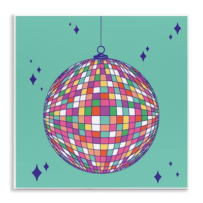 Stupell Geometric Modern Disco Ball Wall Plaque Art Design By Sazerelli Designs