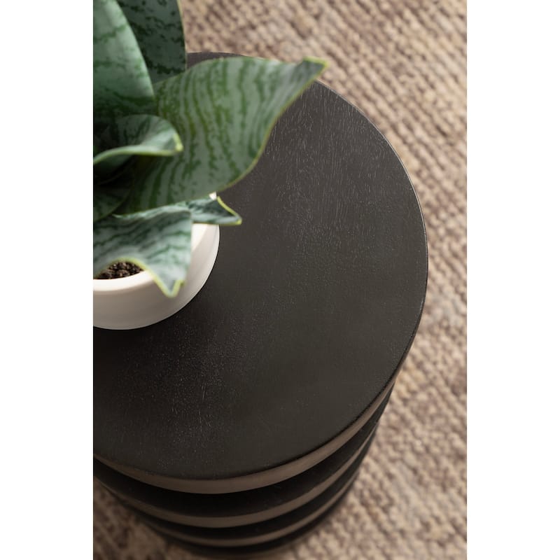 Kate and Laurel Omar Round Drink Table