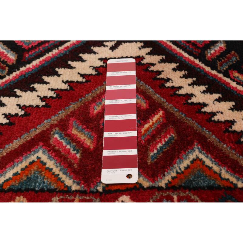 ECARPETGALLERY Hand-knotted Konya Anatolian Red Wool Rug - 3'5 x 8'9