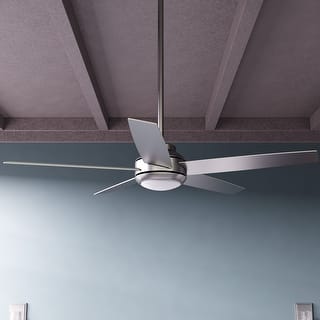 Hunter 52" Zayden Ceiling Fan with LED Light Kit and Handheld Remote - Contemporary, Transitional - Exclusive SureSpeed!