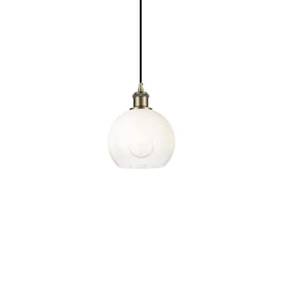 Innovations Lighting 516-1P-11-8 Brookhaven Globe Pendant Brookhaven