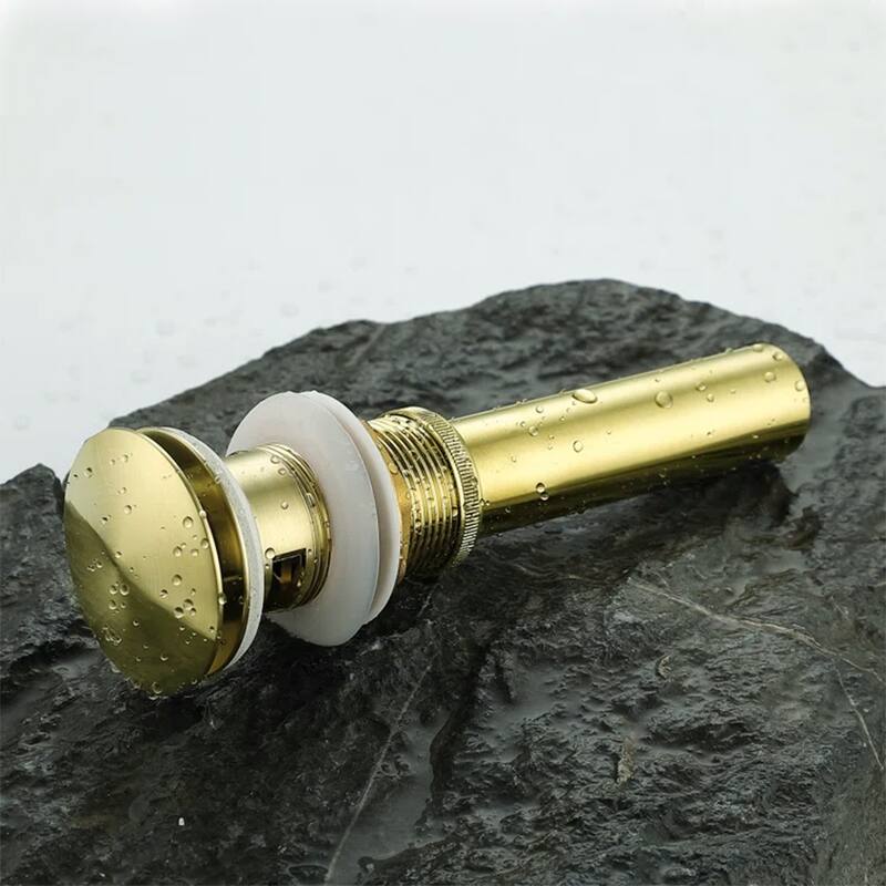 Pop-Up Bathroom Sink Drain with Overflow