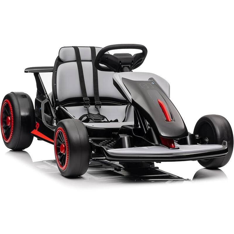 Go Kart for Kids, 24V Drift Kart with 2X200W Strong Motor