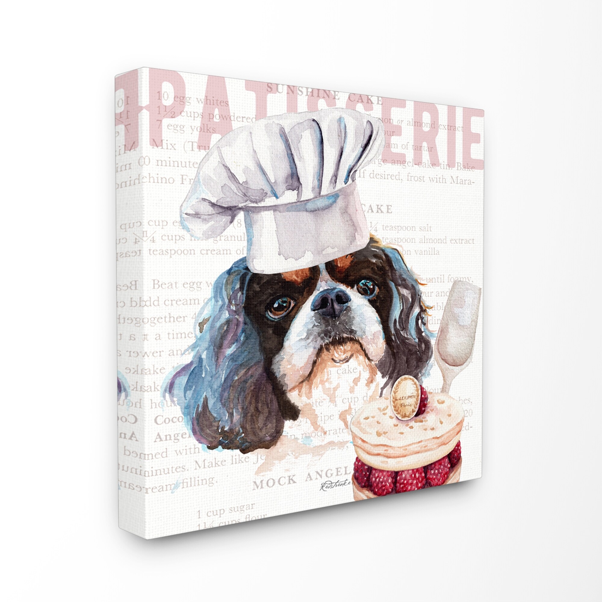 Shop Stupell Industries Shih Tzu Dog Kitchen Bakery Pet Watercolor