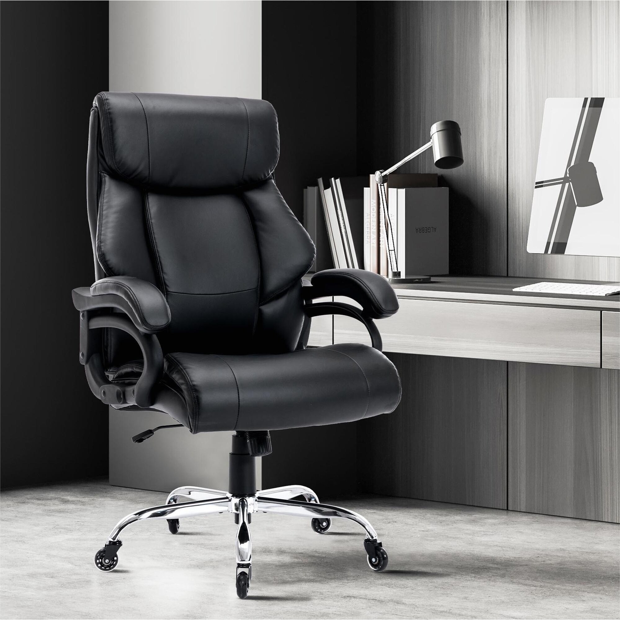 Best jude office chair - leather desk chair - multiwood