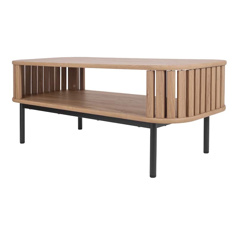 NPD Furniture Renwick Coffee Table - Terra Oak - MDF