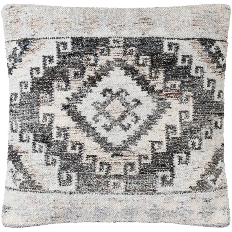 Alex Rustic Diamond Accent Pillow