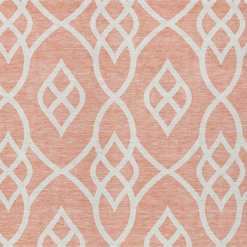 HomeRoots Trellis Transitional Rectangle Outdoor Rug