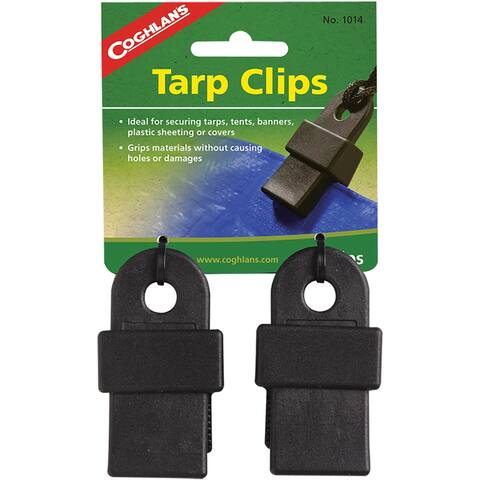 Coghlan's Tarp Clips 2-Pack - Black