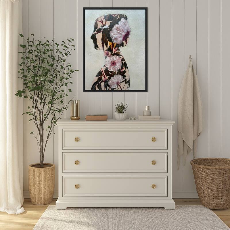 Echoes of Eden No. 1 by Karenina Fabrizzi (23 x 30 in.), Framed Canvas Wall Art Print