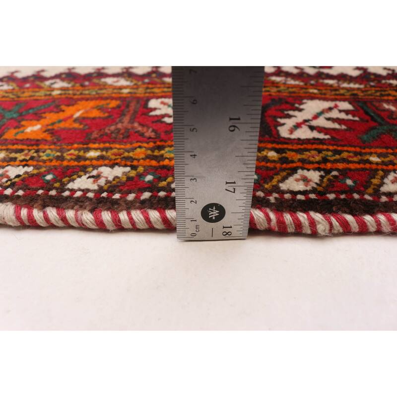 ECARPETGALLERY Hand-knotted Melis Cream Wool Rug - 3'4 x 6'0