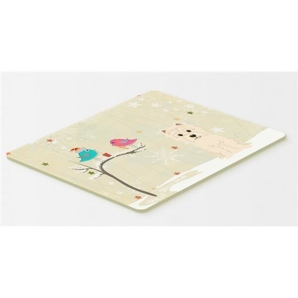 Carolines Treasures BB2514CMT Christmas Presents Between Friends Westie Kitchen or Bath Mat 20 x 30