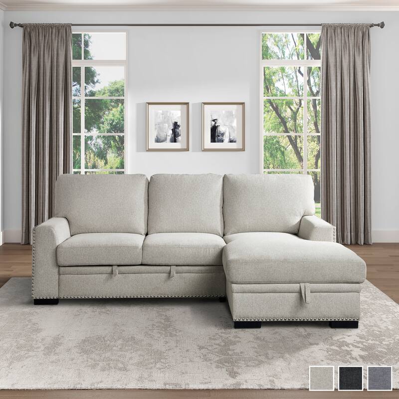 Tolani Sectional Sofa with Pull-Out Bed and Right Chaise