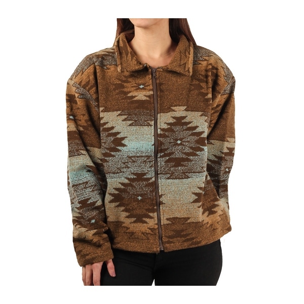 DU MONDE Black Mountain Faux-Wool Blanket Jacket