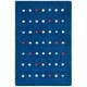 preview thumbnail 4 of 26, SAFAVIEH, Kids Jerilynn Polka Dot Wool Rug 3' x 5' - Navy