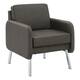 Option Smoke Faux Leather