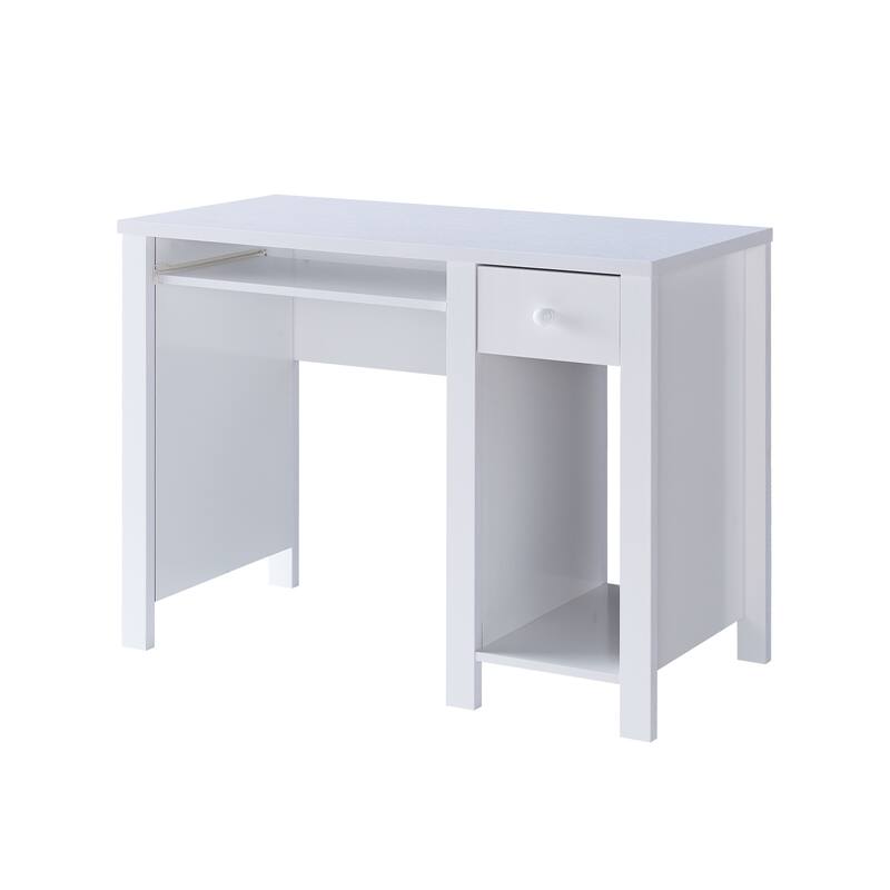 39" Compact Home Office Desk - White