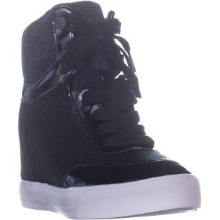 guess hidden wedge sneakers