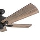 preview thumbnail 4 of 6, 52" Prominence Home Glencrest Bronze Farmhouse Ceiling Fan with No Light, Remote Control