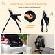 preview thumbnail 15 of 19, Babyjoy Baby High Chair with Wheel Folding Baby Dining Chair - See Details