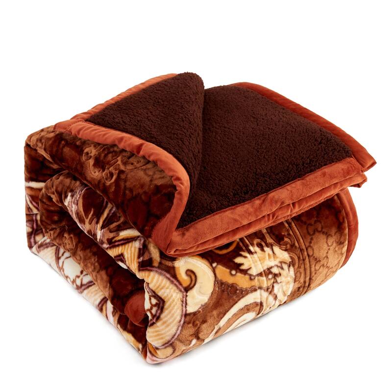 Gorgeous Ultra-Soft Micromink Sherpa Comforter Bed Set