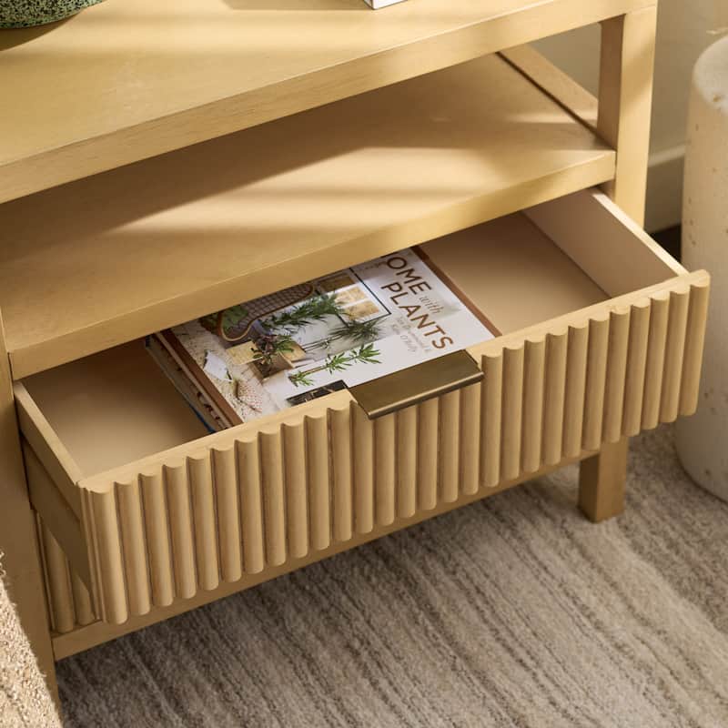 SAFAVIEH Home Maruba 2-Drawer 1 Shelf Nightstand