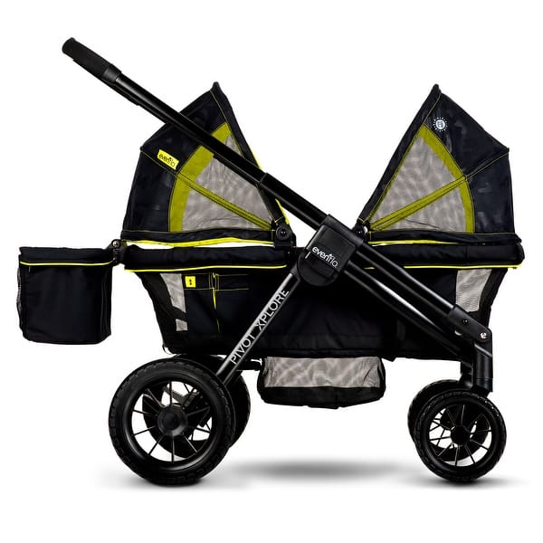 slide 2 of 9, Evenflo Pivot Xplore All-Terrain Stroller Wagon